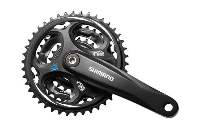 Система Shimano Altus FC-M311 42/32/22T 170мм квадрат черная