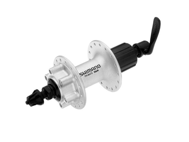 Втулка задняя Shimano M475 Disc 36Н серебристая