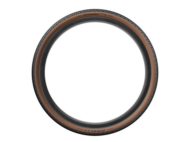Покрышка Pirelli Gravel H 700х40C Folding 120TPI коричневая — изображение 3