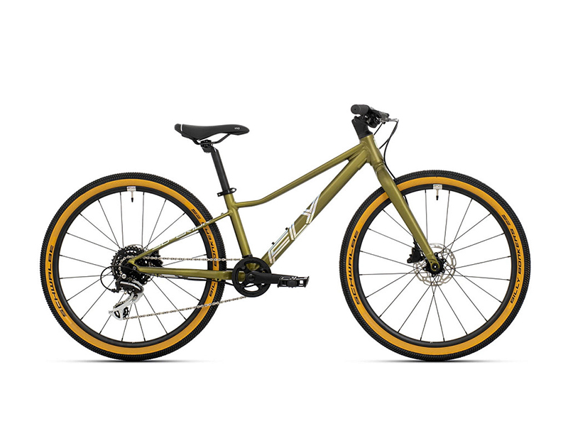 Велосипед Superior F.L.Y. 24" Disc Matte Olive Metallic/Hologram Chrome