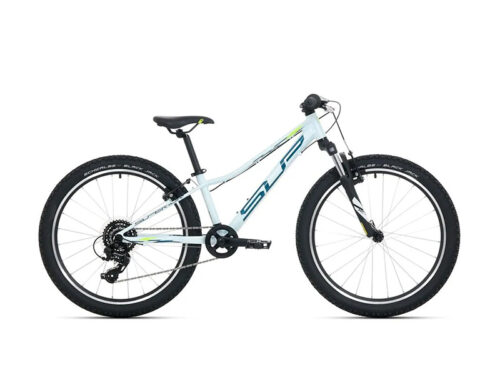 Велосипед Superior Racer XC 24" Gloss White/Petrol Blue/Neon Yellow