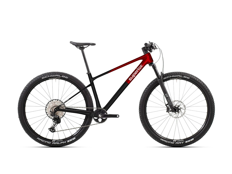 Велосипед Superior XP 9.6 Matte Carbon/Red Carbon L
