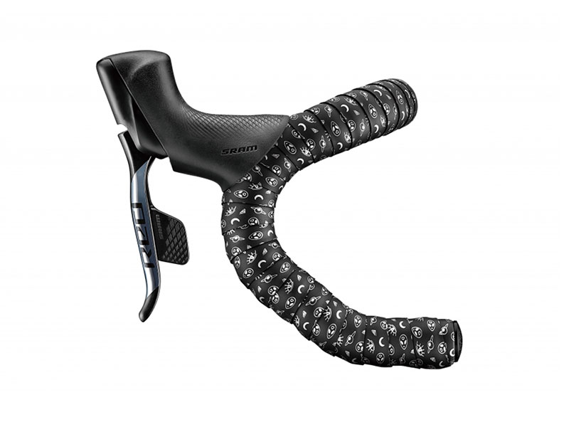 Обмотка руля Ciclovation Leather Minimalism Aliens Silver — изображение 2