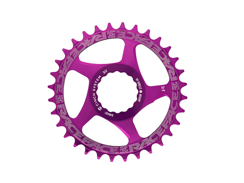 Звезда передняя Race Face Cinch 34T фиолетовая